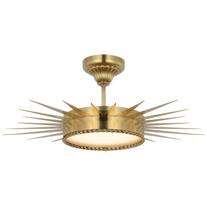 Soleil 28" Semi-Flush Mount