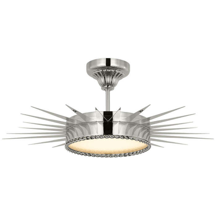 Soleil 28" Semi-Flush Mount