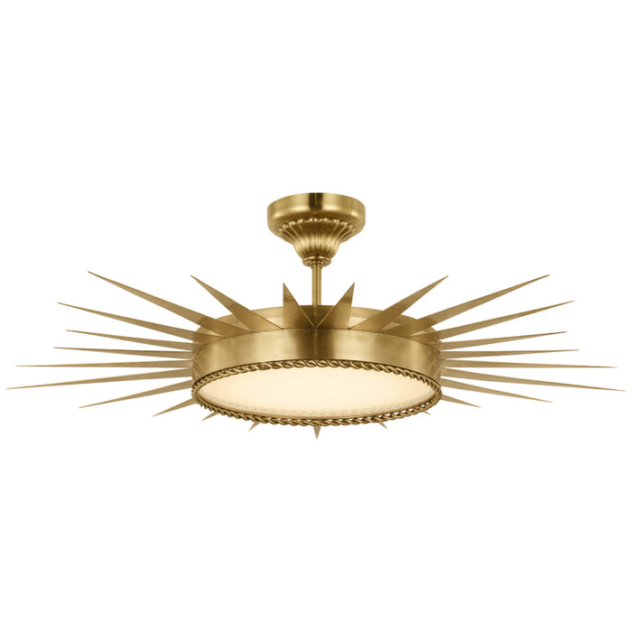 Soleil 36" Semi-Flush Mount