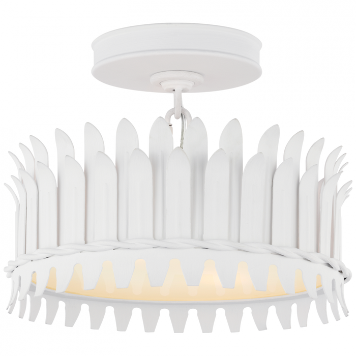 Leslie 12" Semi-Flush
