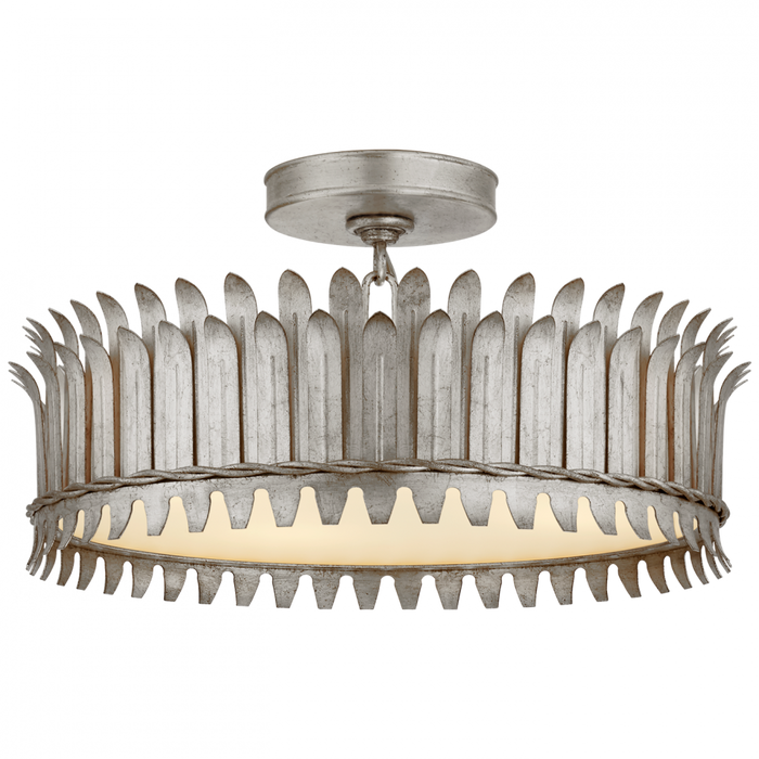 Leslie 16" Semi-Flush