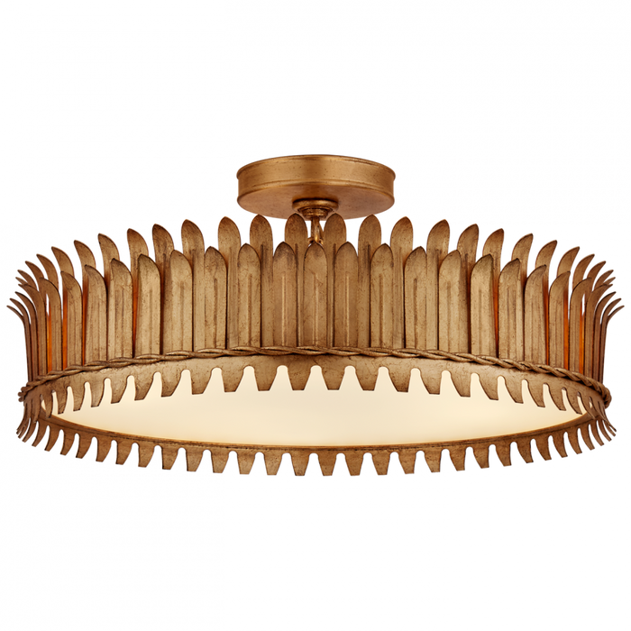 Leslie 21" Semi-Flush