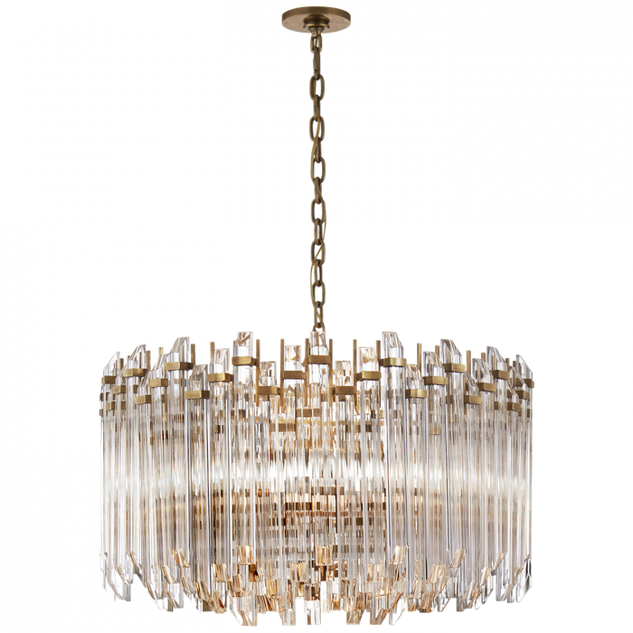 Adele Large Wide Drum Chandelier
