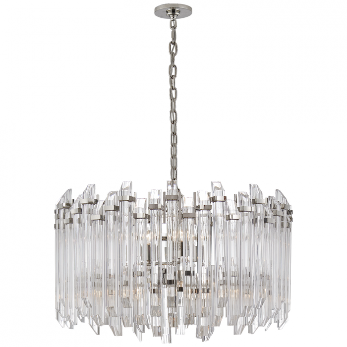 Adele Large Wide Drum Chandelier