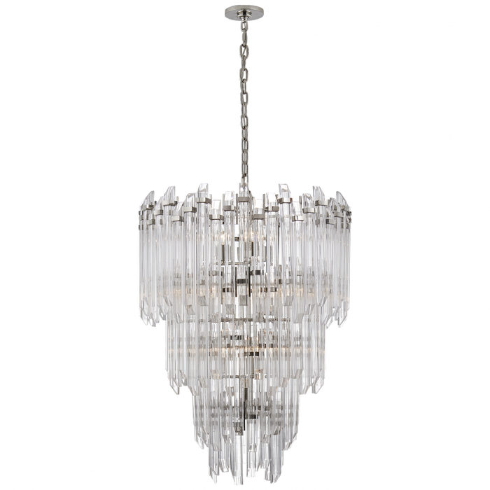 Adele Three-Tier Waterfall Chandelier