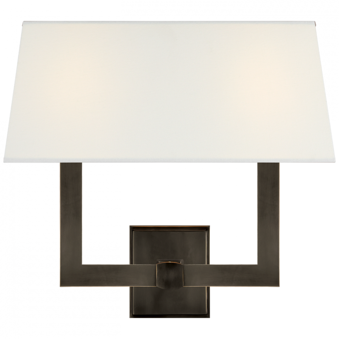 Square Tube Double Sconce