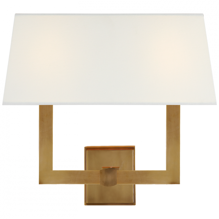 Square Tube Double Sconce