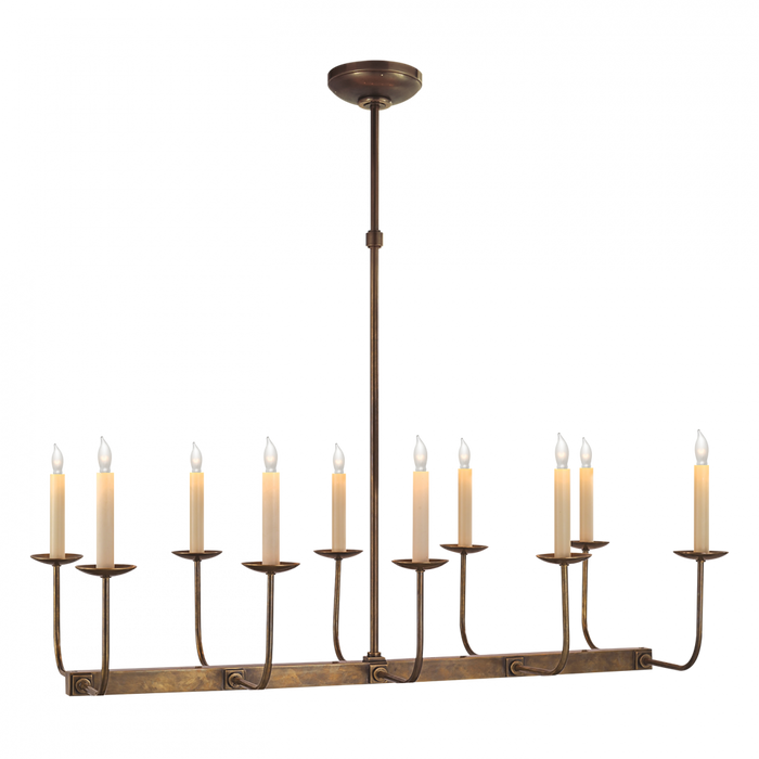 Linear Branched Chandelier