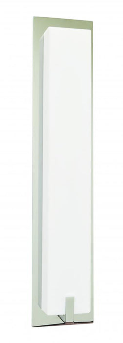 Sinclair 18'' LED Sconce-Satin Nickel Finish -White Acrylic