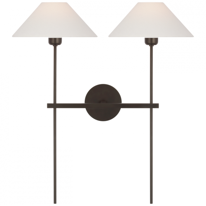 Hackney 25" Double Tail Sconce
