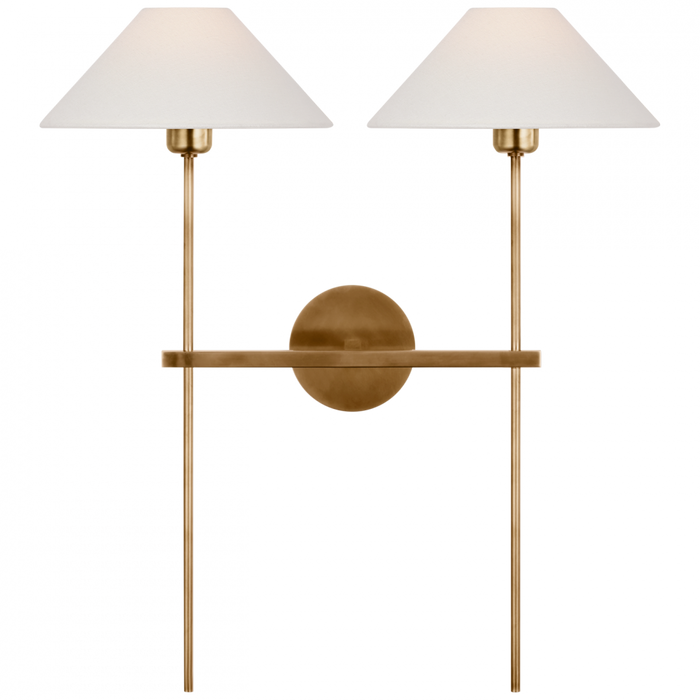 Hackney 25" Double Tail Sconce