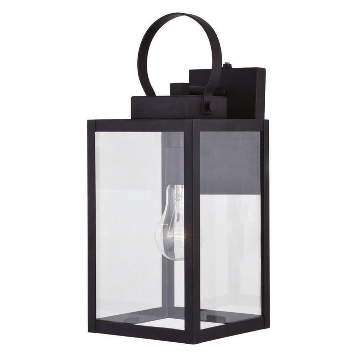 Medinah 7-in. Outdoor Wall Light Textured Black