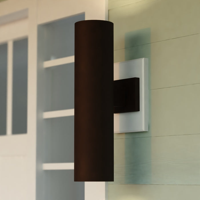 Chiasso 2 Light 20-in.H Outdoor Wall Light Deep Bronze