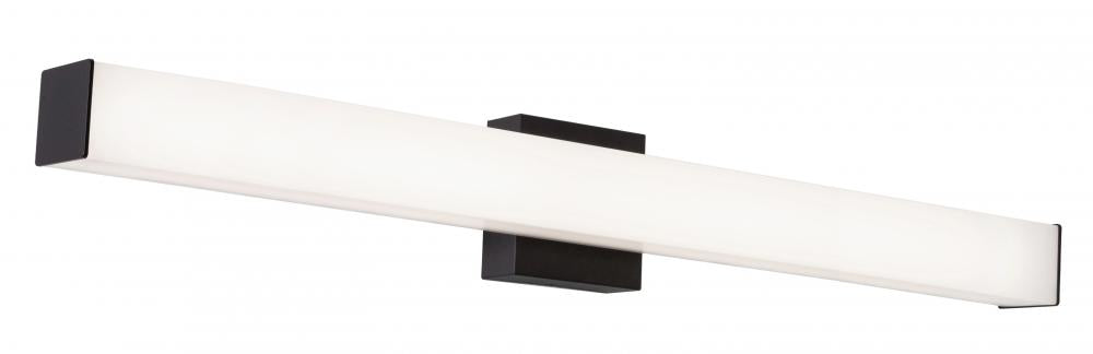 Tad 36'' LED Vanity,120-277V,5 CCT,BK