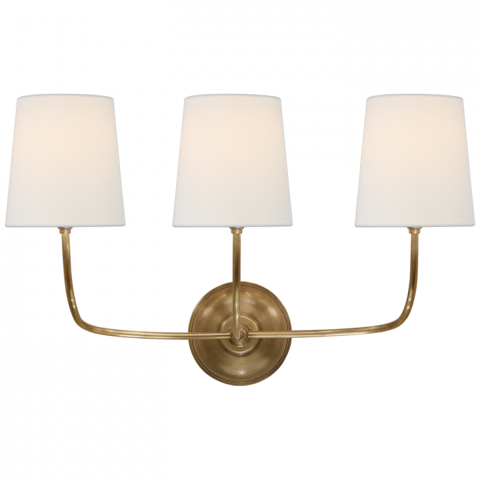 Vendome Triple Sconce