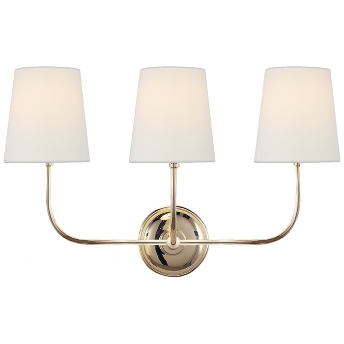 Vendome Triple Sconce