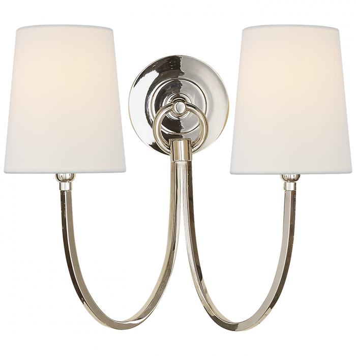 Reed Double Sconce