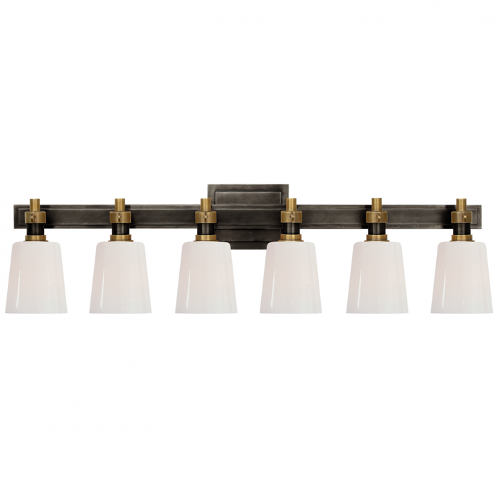 Bryant Six-Light Linear Bath Sconce