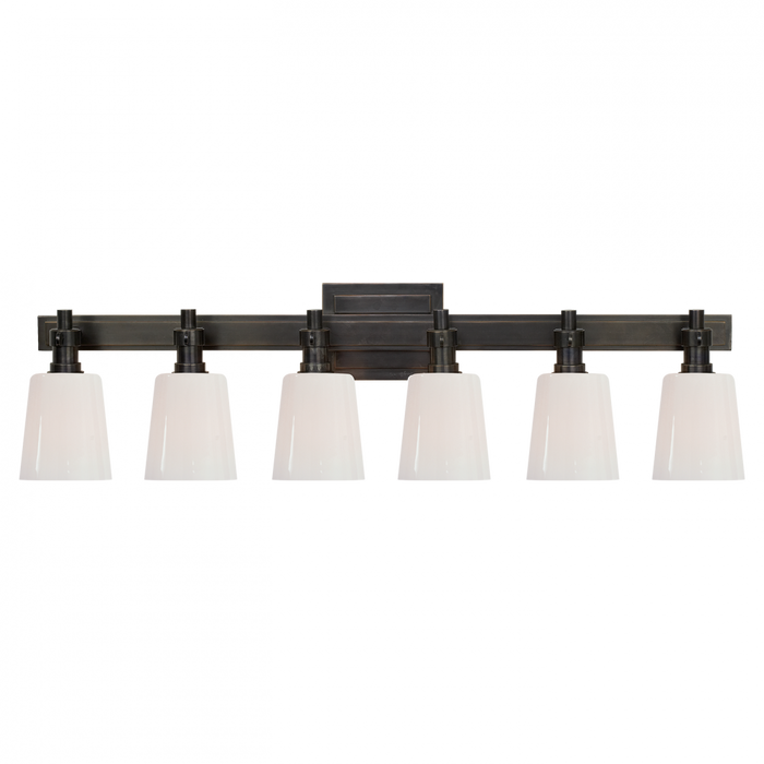 Bryant Six-Light Linear Bath Sconce