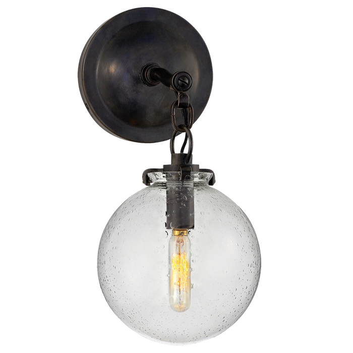 Katie Small Globe Sconce