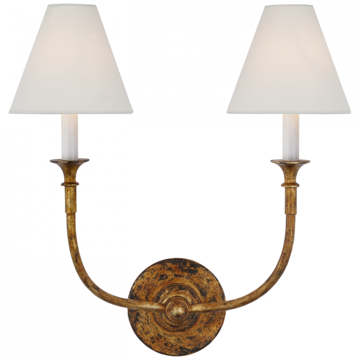 Piaf Double Sconce