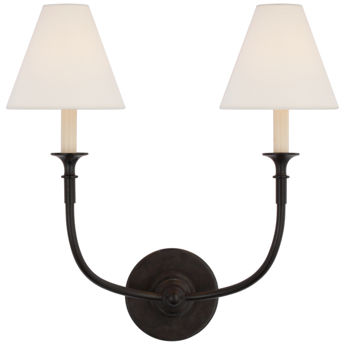 Piaf Double Sconce