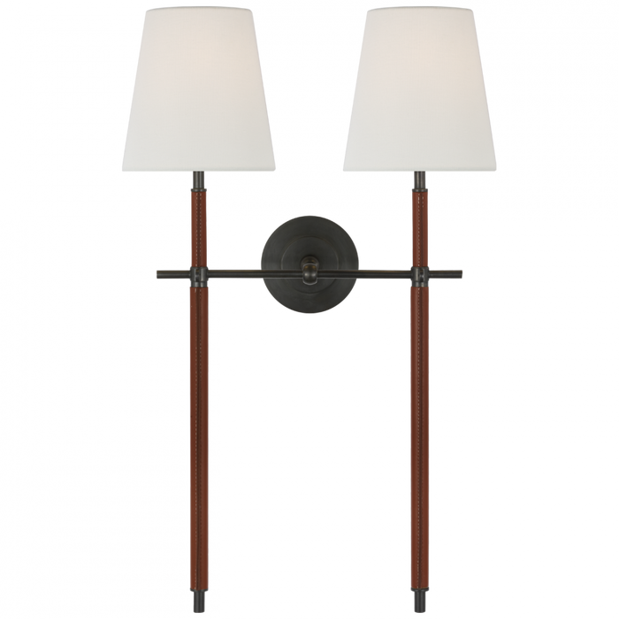 Bryant Large Wrapped Double Tail Sconce