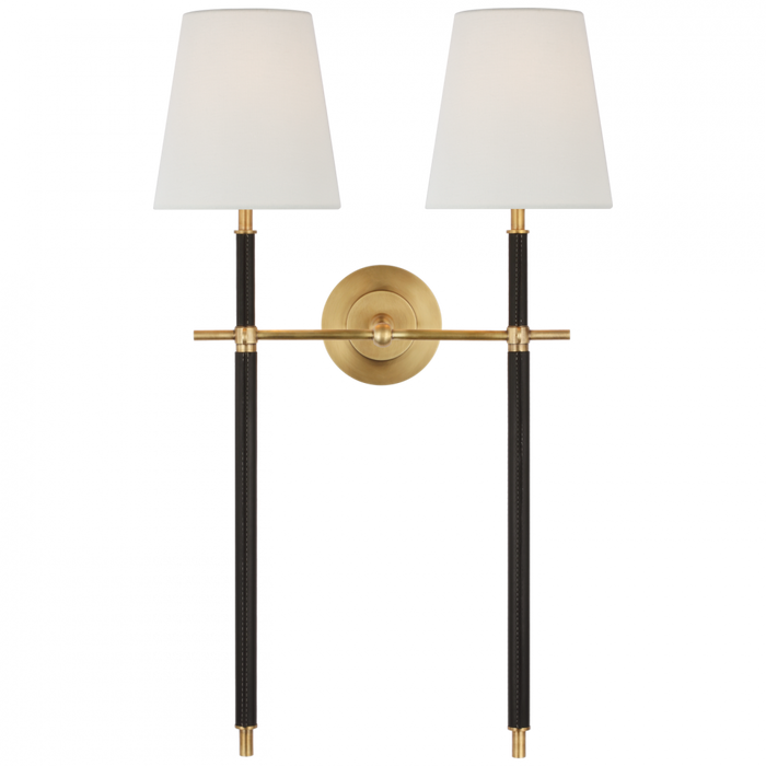Bryant Large Wrapped Double Tail Sconce