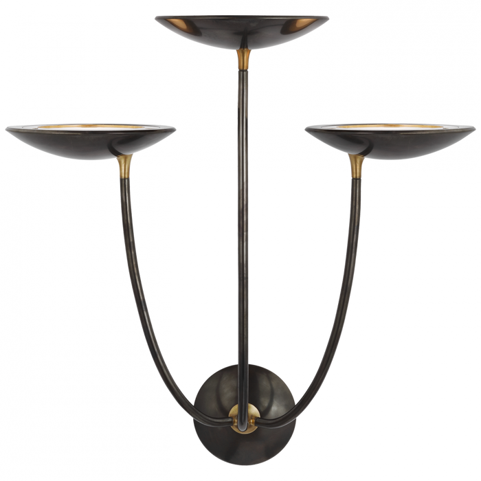 Keira Large Triple Sconce