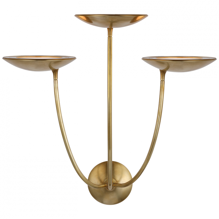 Keira Large Triple Sconce