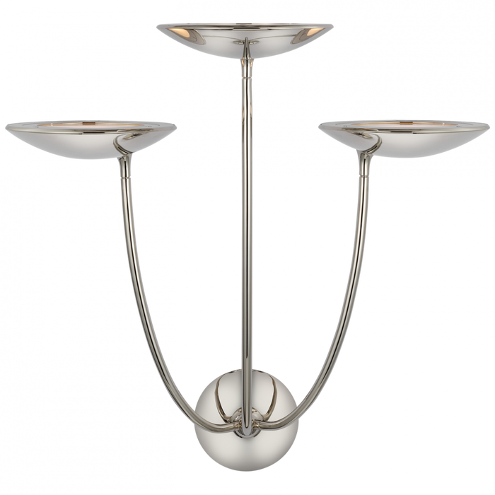 Keira Large Triple Sconce