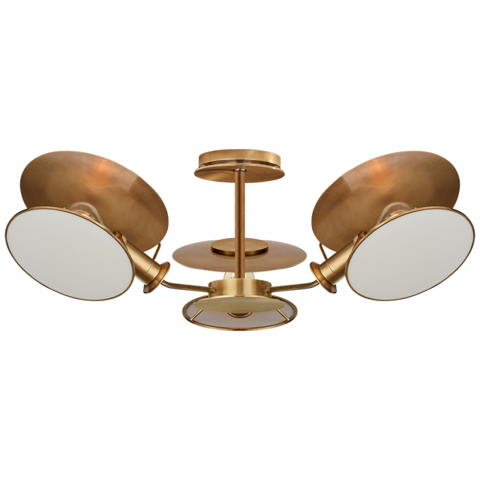 Osiris Medium Reflector Semi-Flush Mount