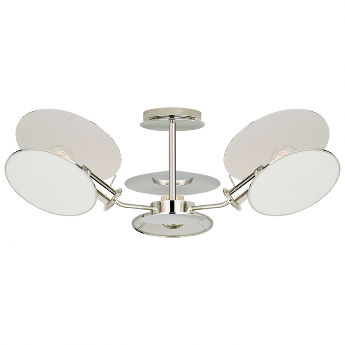 Osiris Medium Reflector Semi-Flush Mount