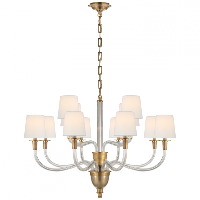 Vivian Large Two-Tier Chandelier