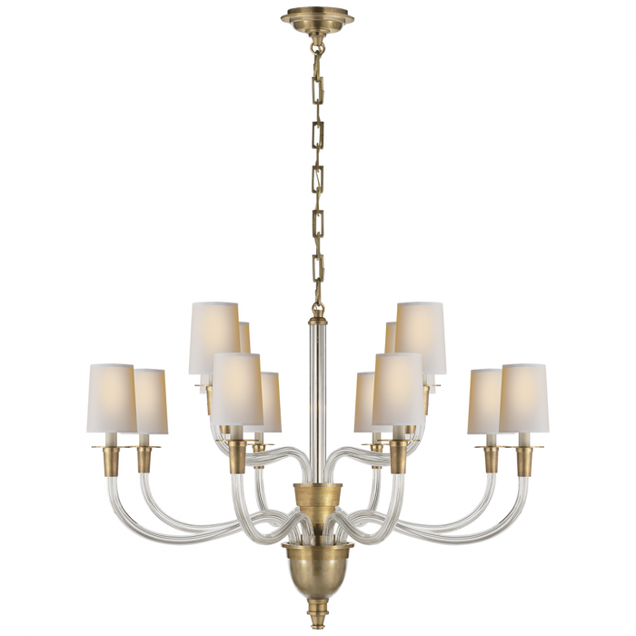 Vivian Large Two-Tier Chandelier