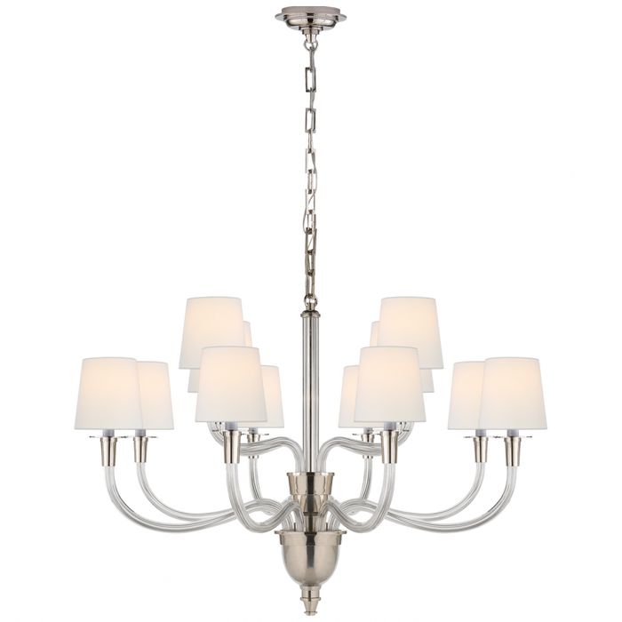 Vivian Large Two-Tier Chandelier