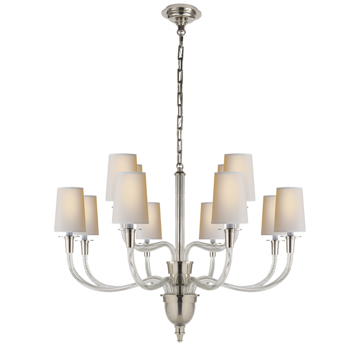 Vivian Large Two-Tier Chandelier