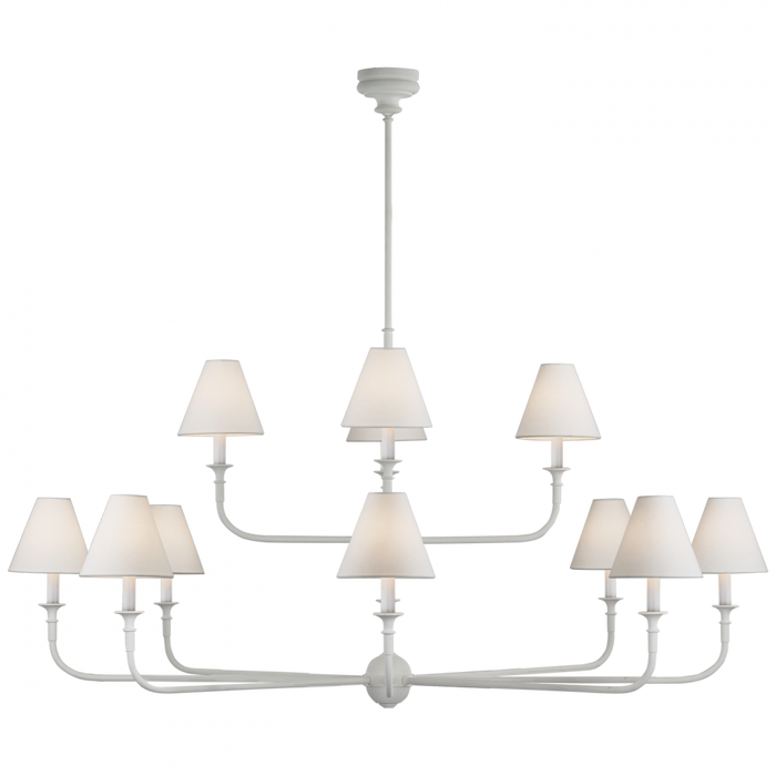 Piaf Grande Two-Tier Chandelier