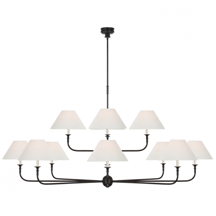 Piaf Oversized Two Tier Chandelier