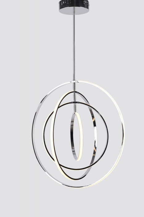 LED Chandelier Chrome