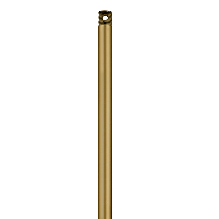 18" Threaded Downrod - Burnished Brass
