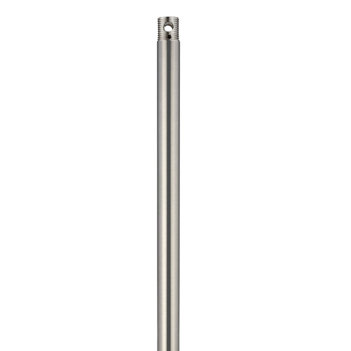 48" Threaded Downrod - Brushed Steel