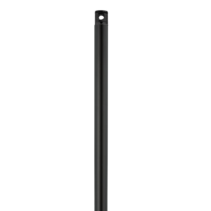 60" Threaded Downrod - Matte Black