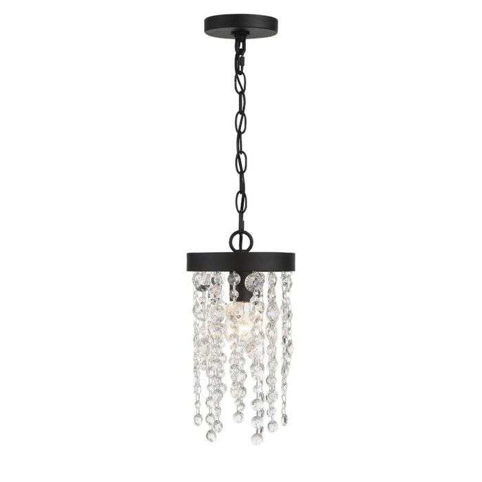 Winham 1 Light Black Forged Mini Pendant