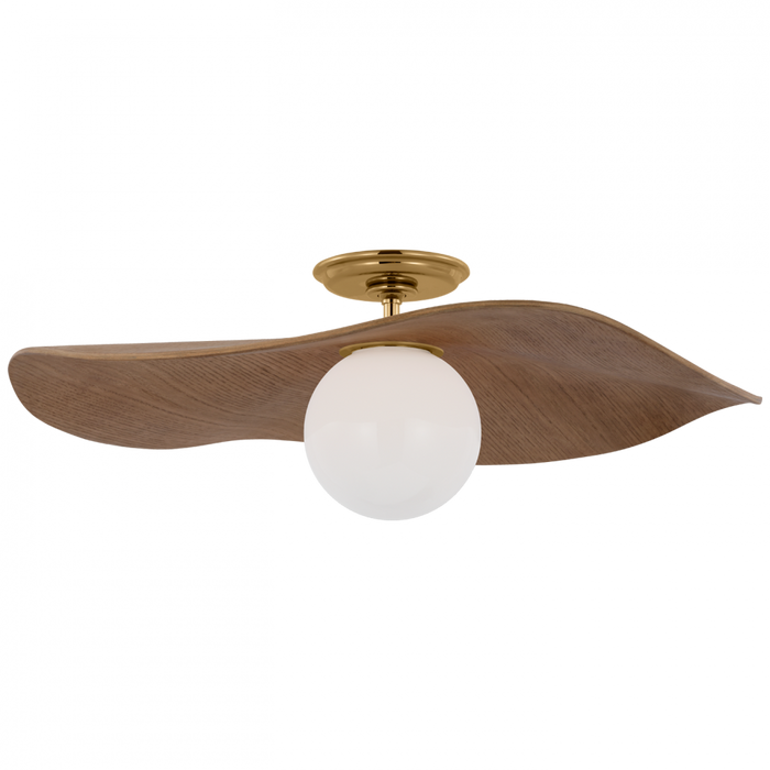 Mahalo 22" Semi-Flush Mount