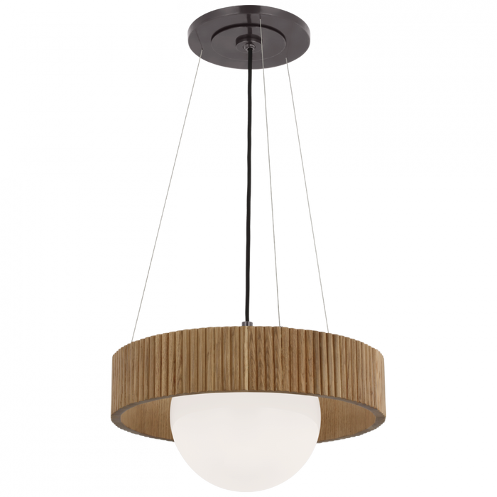 Arena 18" Ring and Globe Chandelier