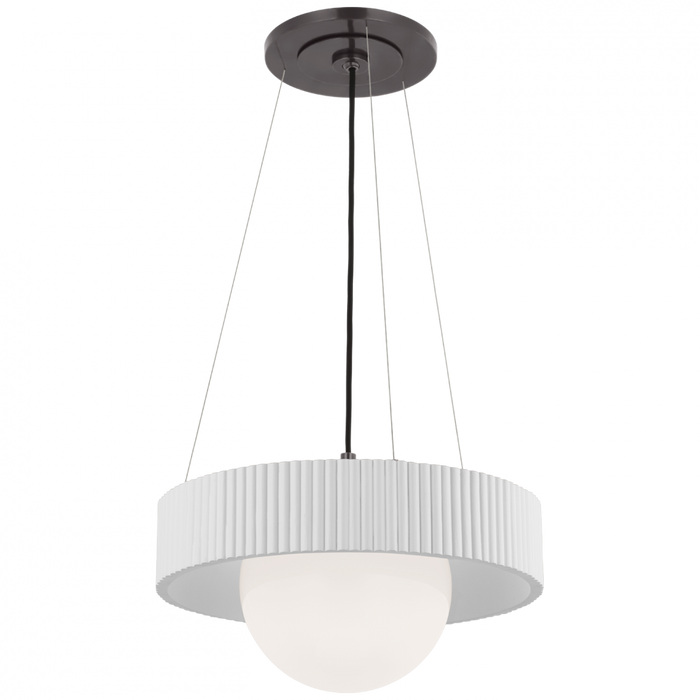 Arena 18" Ring and Globe Chandelier