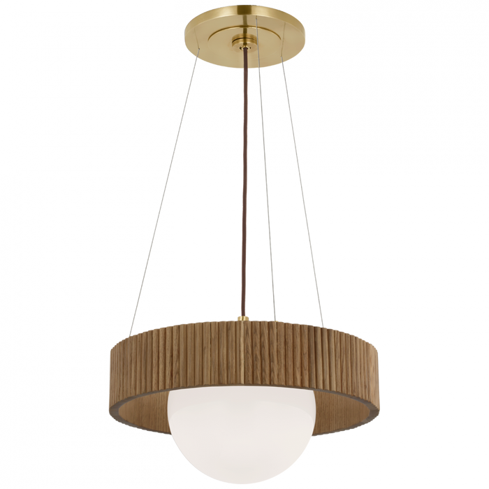 Arena 18" Ring and Globe Chandelier