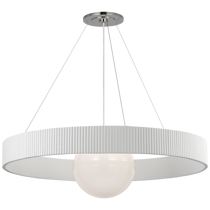 Arena 42" Ring and Globe Chandelier