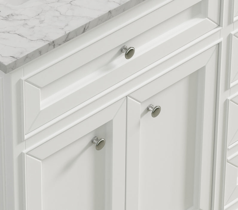 South Bay 37" White Single Bathroom Vanity